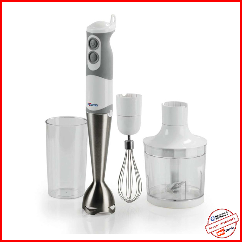 Mixer Cucina 3 in 1 Sbattitore Elettrico e Tritatutto con Ciotola