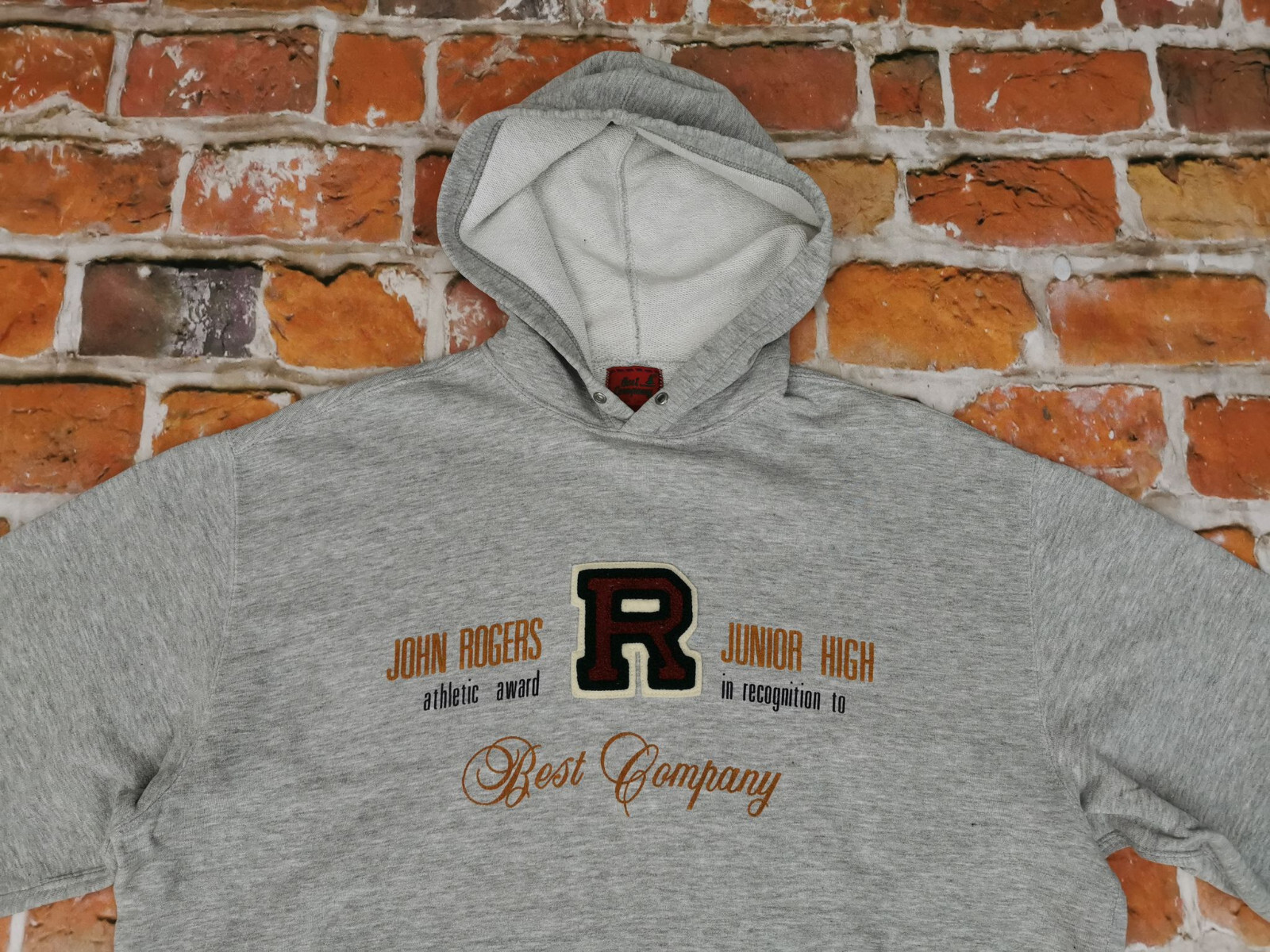 Best Company Vintage Hoodie Olmes Carretti John Rogers Size L Tip Top image 2