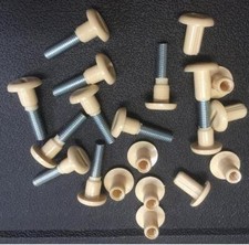 Connecting Jointing Screws Joining Kitchen Cupboard Wardrobe Beige Colour