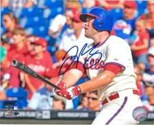 Darin Ruf Phillies Autographed 8x10 Photo with COA