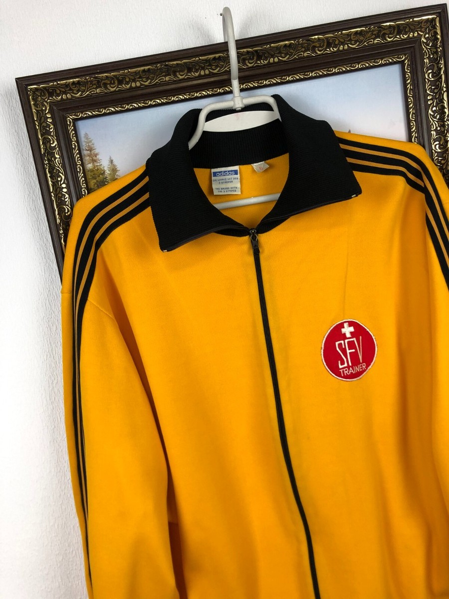 ジャケット・アウター vintage yellow stadium jacket アディダス ☆ 非売品ジャケット 】 FIFA CLUB WORLD CUP JAPAN