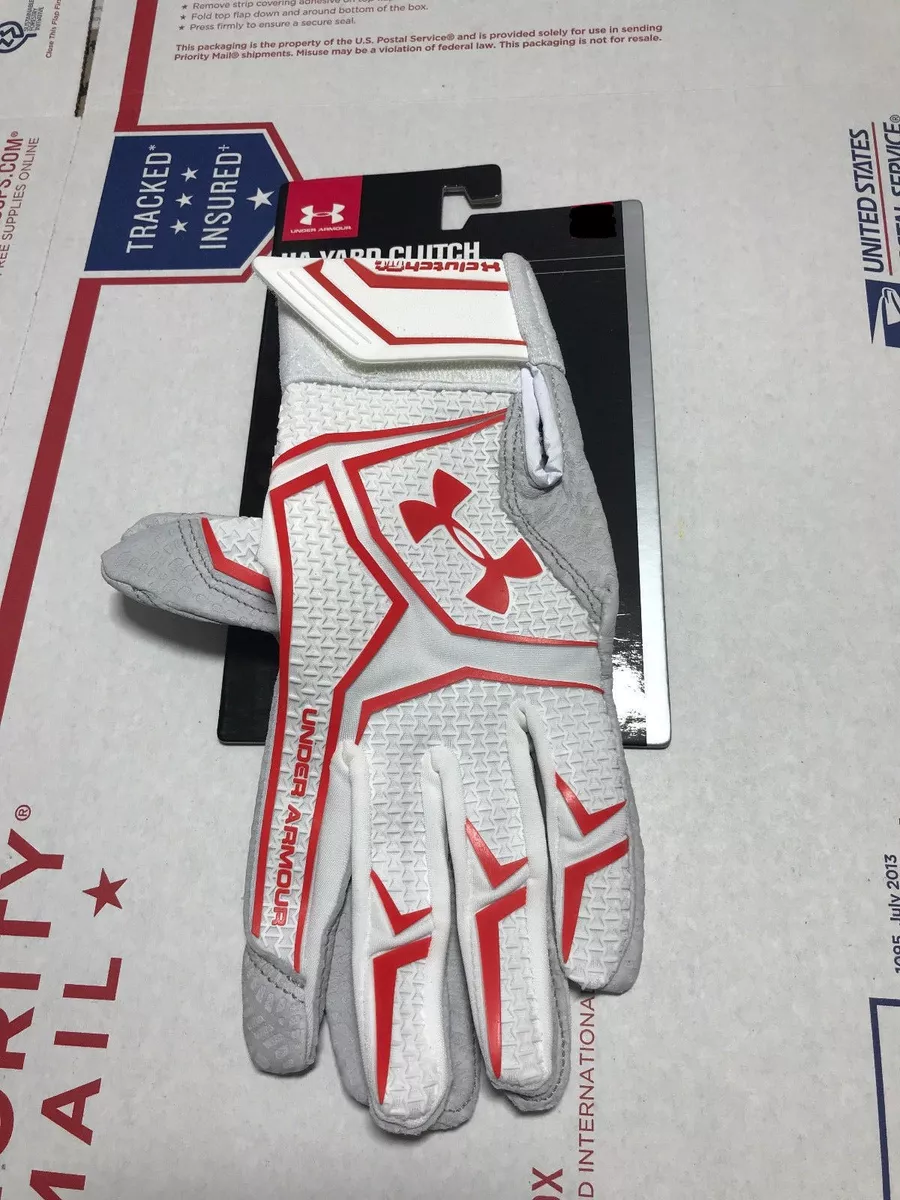 Under Armour UA YARD CLUTCH ADULT Batting Gloves 1265933 104 Size M MSRP 45