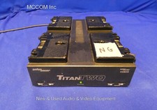 Anton Bauer TitanTWQ Quad Gold Mount Battery Charger w/ 3 of 4 slots working