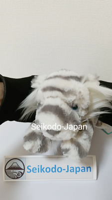 JellyCat Plush sacha Snow Tiger Little H27cm 10.6in NWT, w/Gift