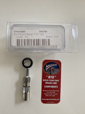 Byo Brake Lines NOS P# 1742-0305 Magnum Chopper Brake Line Harley