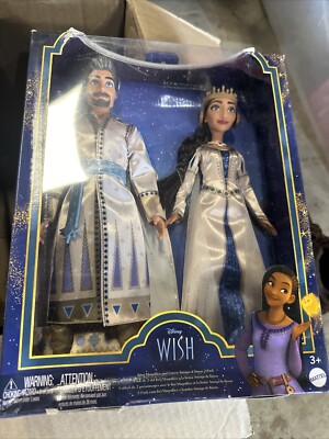 Disney's Wish King Magnifico And Queen Amaya Of Rosas 2-Pack