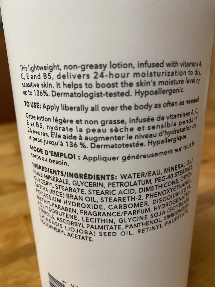 *2 PK**Avon Moisture Therapy Daily Skin Defense Body Lotion 33.8 fl.oz.~No Pump. - Image 4 of 4