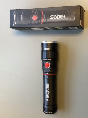 NEBO SLYDE 300 Lumen LED Flashlight & Red COB Work Light, 4x Zoom & Strong M... | eBay NEBO SLYDE 300 Lumen LED Flashlight & Red COB Work Light, 4x Zoom & Strong M... | eBay
