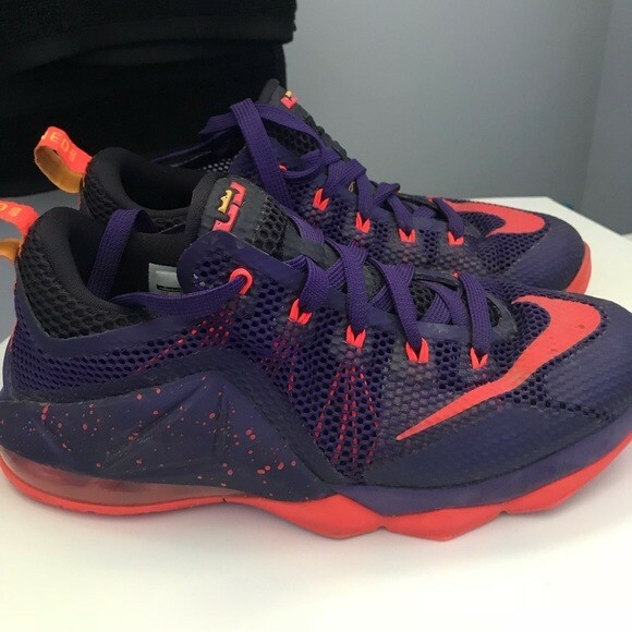 Nike Lebron James Earned 23 Mens Size 12 724557-014 Low Top Sneakers Shoes Gray | eBay