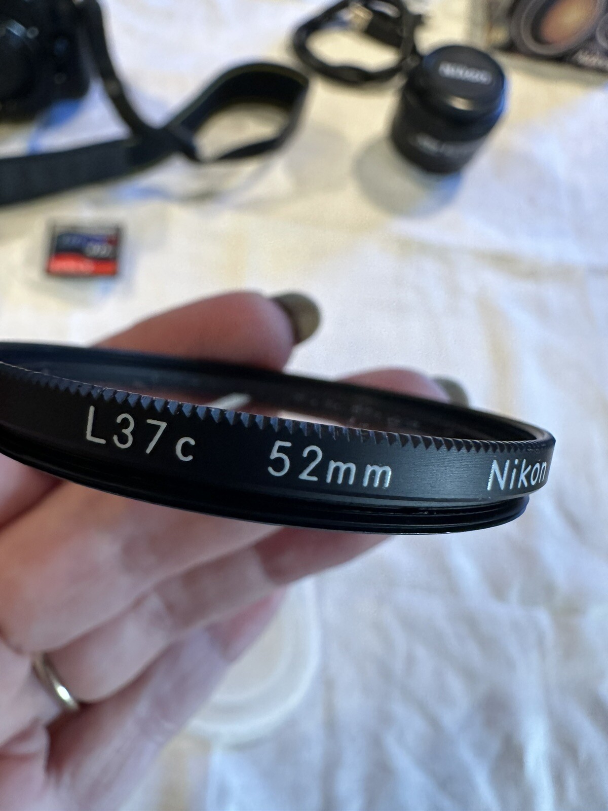 Nikon Nikkor 24mm f2.8 D AF Lens & 52MM UV Filter & Nikon HR2 Lens