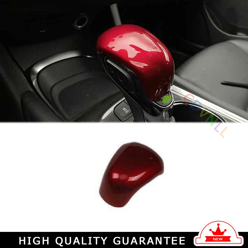 Central Console Gear Shift Knob Trim 1* For Chevrolet 2021-2024 Malibu Paint Red