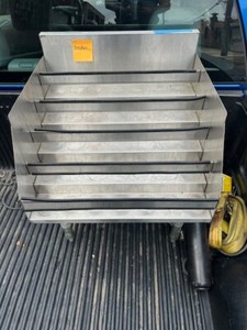 Regency, 24" wide 5 tiered Stainless Steel Liquor display Rack