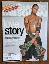 Sports Illustrated April 23, 2001.  Allen Iverson, Philadelphia 76ers Love Story