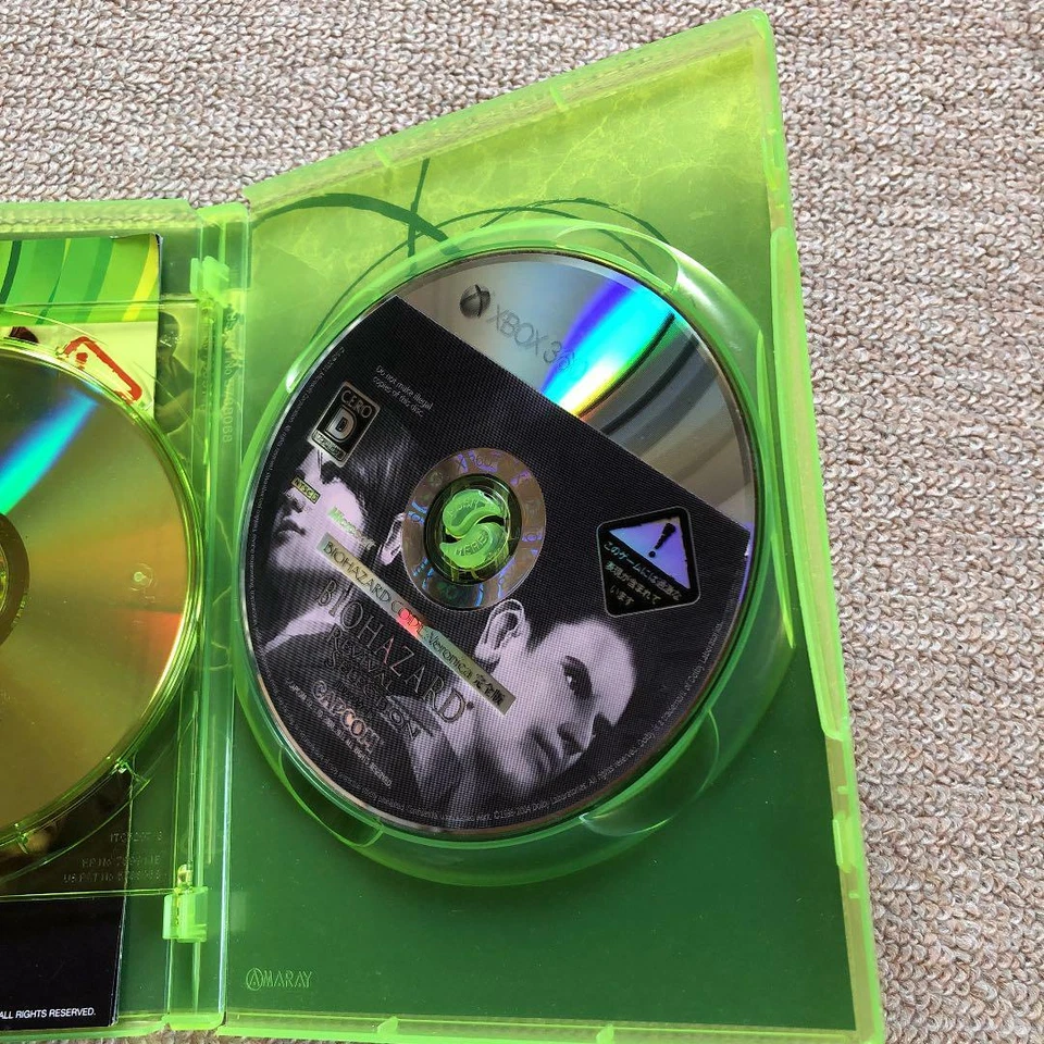 Used Capcom 2011 BIOHAZARD Resident Evil HD Remastered Ver. XBOX 360 Retro Japan - Image 4 of 4
