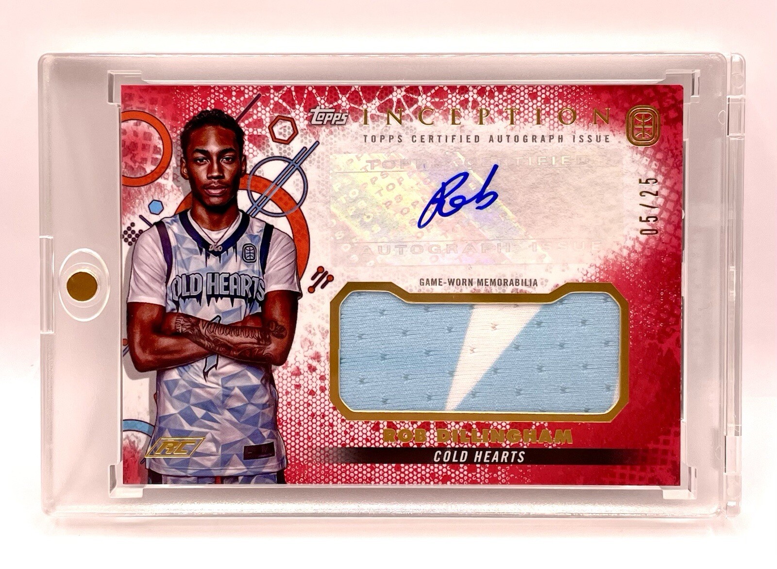 TOPPS INCEPTION BASEBALL PATCH AUTOGRAPH