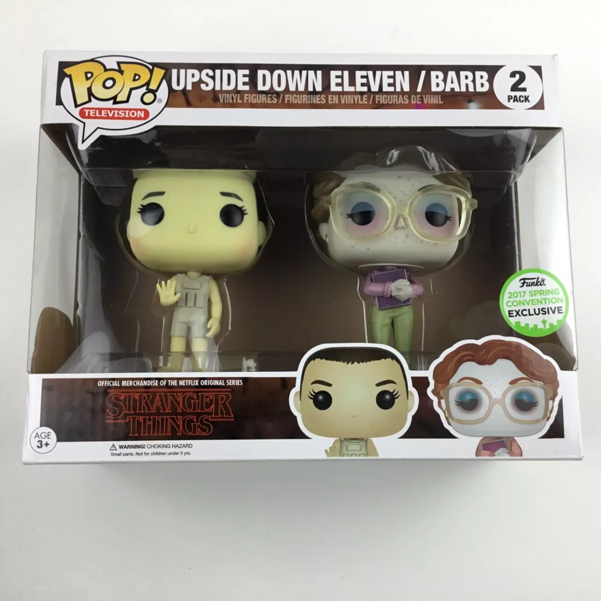  Funko Pack 2 Figures POP. Stranger Things Upside Down