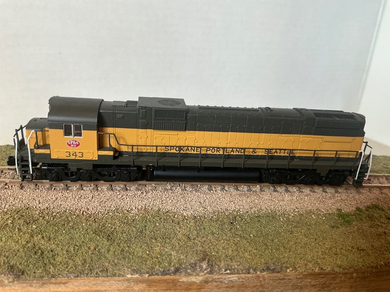 N scale Atlas Lowell Smith Spokane Portland & Seattle C-636 343, DCC SOUND