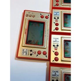 NINTENDO GAME AND & WATCH Mickey Mouse 1981 Wide Screen Set of 10 consoles