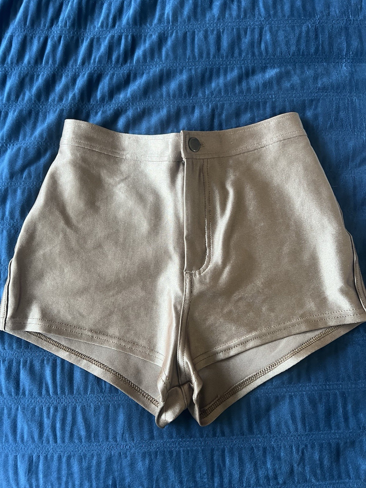 American Apparel Disco Shorts - Gold - Small - Nwot Sold Out