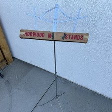 Vintage NORWOOD Collapsible Music Stand Adjustable Height - USA