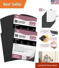 Adhesive Magnetic Sheets, 50 Pack, 8" x 10"