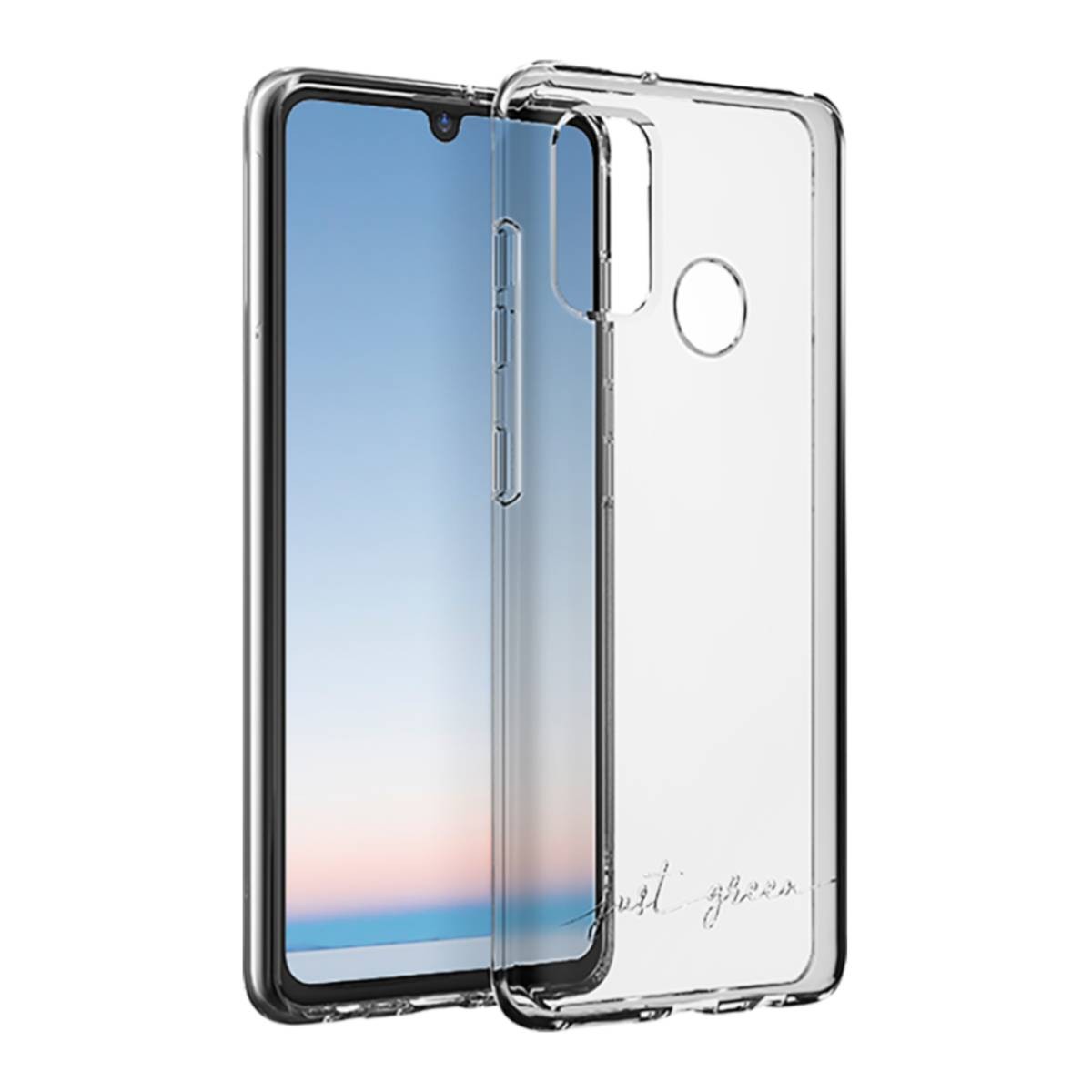 Coque Huawei P Smart 2020 Just Green Infinia transparente