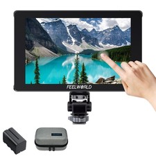 7 Inch Camera Field Monitor,1200Nit Highlight Touch Screen DSLR Camera Monito...