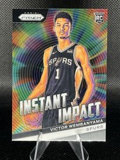 2023-24 Panini Prizm Victor Wembanyama Instant RC Impact Rookie #3 Spurs