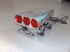 Holley Sniper EFI 2x4 Dual Quad w/Weiand Blower Adapter w/Butterfly Scoop w/MSD