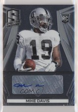 2014 Panini Spectra Rookie Auto 105/149 Mike Davis #327 Auto m2c