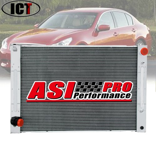 G37 Radiator Fits 2009-2013 Infiniti G37 Sedan 13-17 Nissan 370Z Includes Condenser ...