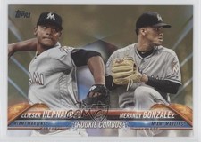 2018 Update Rookie Combos Gold 170/2018 Elieser Hernandez Merandy Gonzalez 07rd