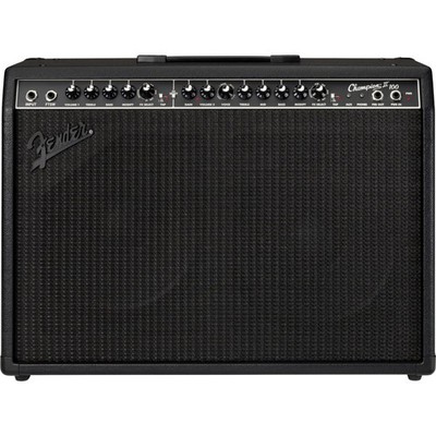 Fender Champion II 100 Blackout Electric Guitar Combo Amplifier, 100W, Black