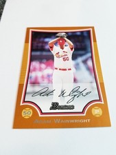 ADAM WAINWRIGHT 2009 BOWMAN ORANGE #215/250 CARDINALS #137