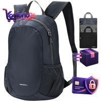 Ultraleichter Faltbarer Rucksack 18L FüR Reisen Outdoor Sport Freizeit
