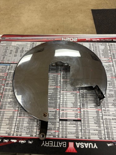 1994-1999 Harley Davidson Road King FLHR Chrome Right Front Rotor Cover 43076-89
