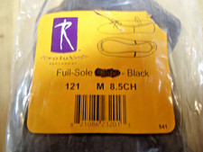 REVOLUTION 121 Black Ballet Shoe Full Sole Size 8.5 Child