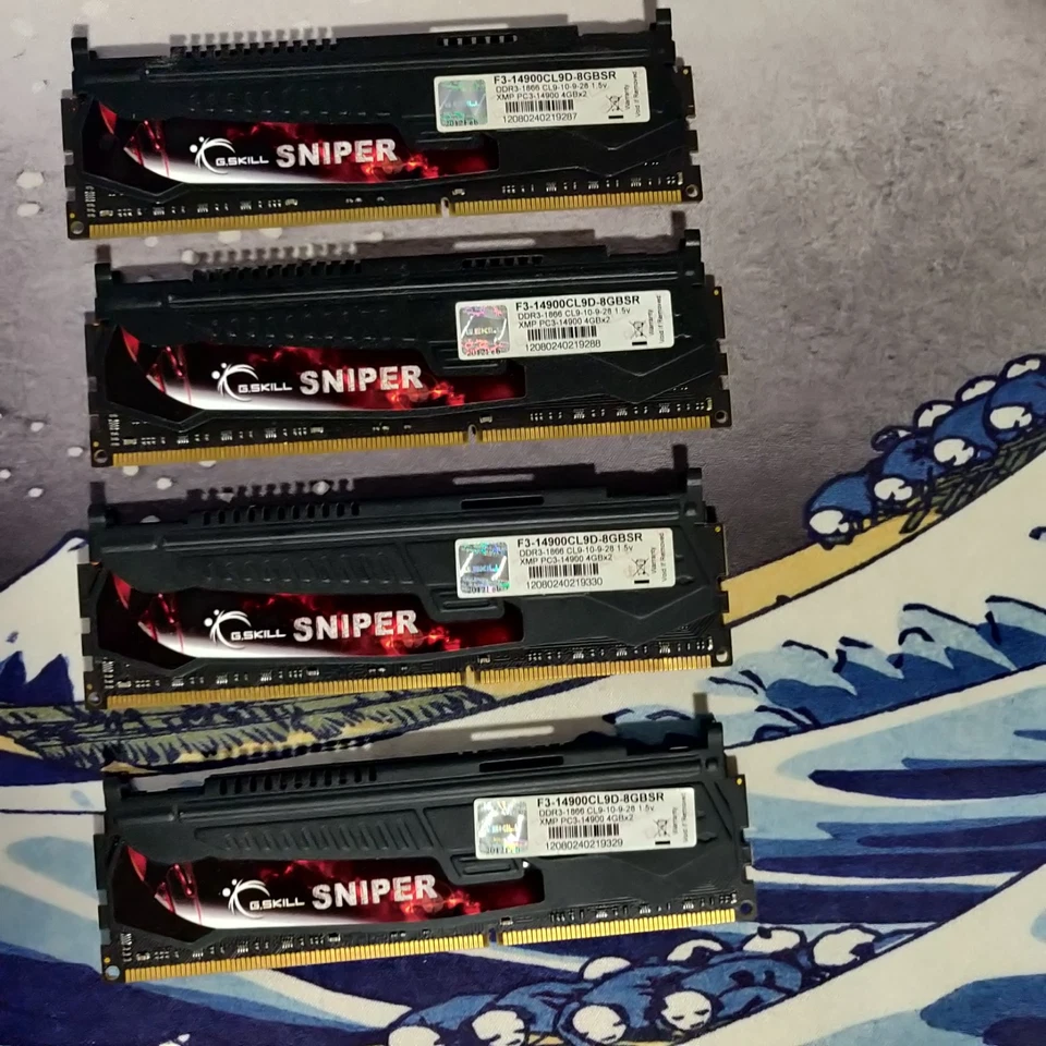 G.Skill Sniper 16GB (4x4GB) DDR3-1866 - Image 2 of 2