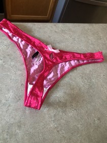 Womens Victorias Secret Sexy Little Things Thong Panties Size L NEW NWOT! 2008