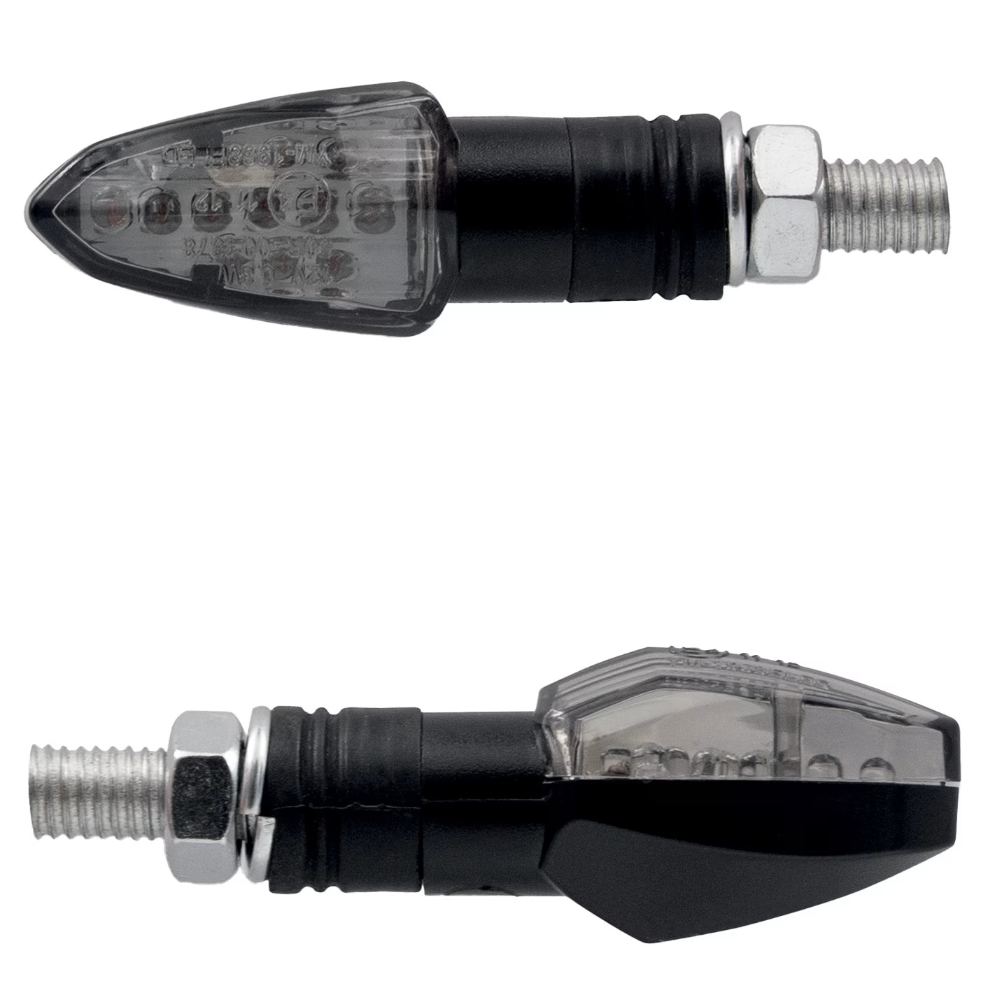 TAAC MOTO Motorcycle LED Indicators With Smoked Lenses FR17
