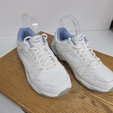 Avia Memory Foam Shoes Womens Size 6.5 White MCL328005 Walking Sneaker Comfort