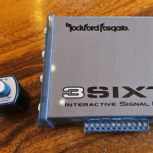 Rockford Fosgate 3SIXTY.2 Signal Processor. Removed In Clean + Working Condition