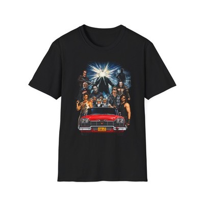 John carpenter films Retro Horror Collage T-Shirt | 