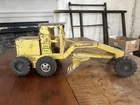 Vintage Yellow Tonka Metal Road Grader