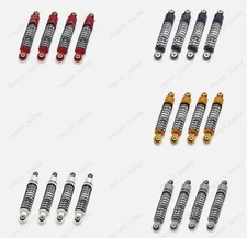 For FMS 1/24 FCX24 RC Crawler car Aluminum Metal Shock absorber Oil Damper 4Pcs