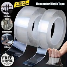 Nano Tape Heavy Duty Double Sided Tape Reusable Strong Adhesive Mounting Tape