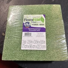 FloraCraft FloraFM Brick 3/Pkg-2.8"X3.8"X8.8"