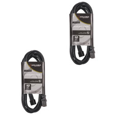 2x ADJ ECCOM-10 10' IEC Female to Male