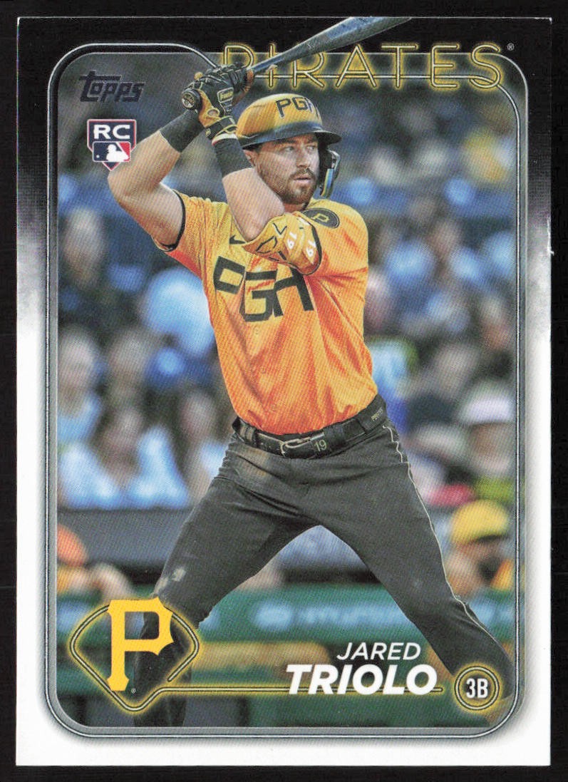 Jared Triolo 2024 Topps: #281 Pittsburgh Pirates