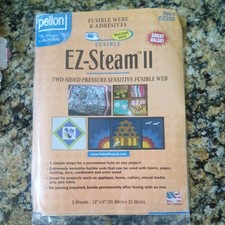 Pellon EZ-Steam II toile fusible 4 feuilles 12 x 9 pouces style # EZ25S